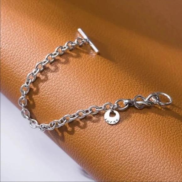 925 STERLING SILVER LOVE HEART BRACELET, NICE BRACELET, CUTE BRACELET - Picture 6 of 6